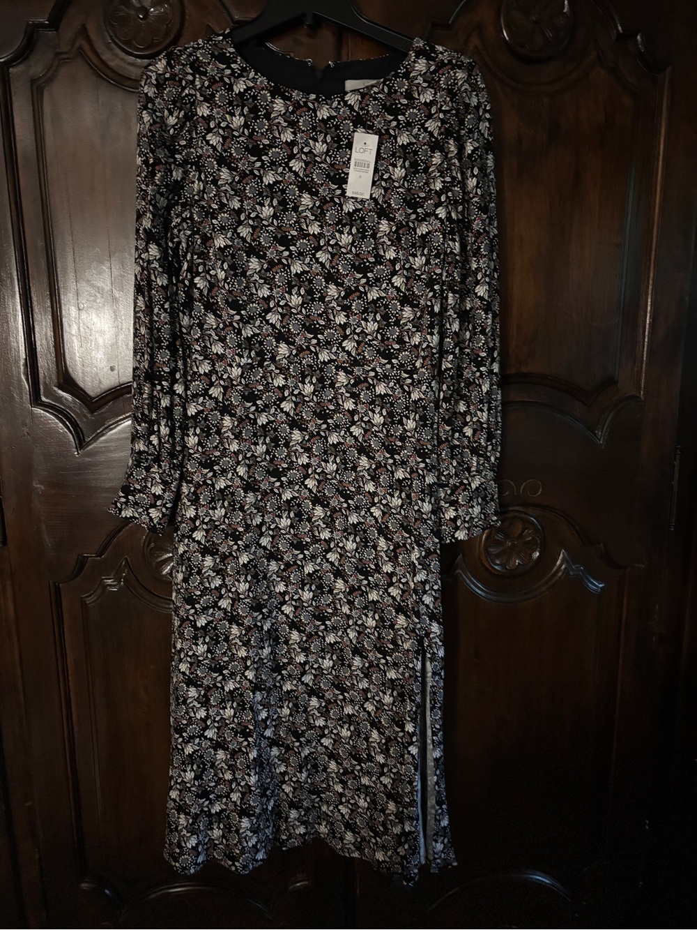 Women's Floral Midi Dress - LOFT